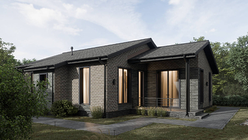 Фасадная плитка Стандарт Брик (Standard Brick), Коричневый - 4