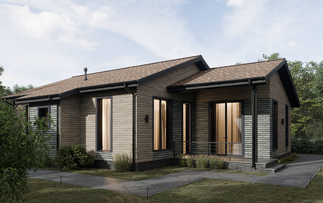 Фасадная плитка Стандарт Брик (Standard Brick), Коричневый - 6