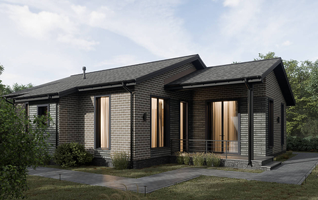 Фасадная плитка Стандарт Брик (Standard Brick), Коричневый - 7